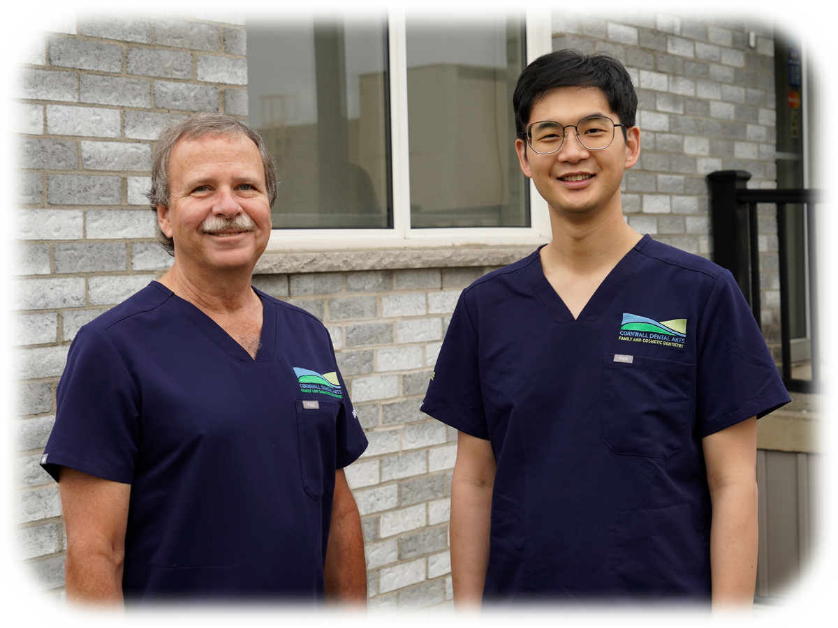 Dr. Steven Deneka and Dr. Justin Lee of Cornwall Dental Arts