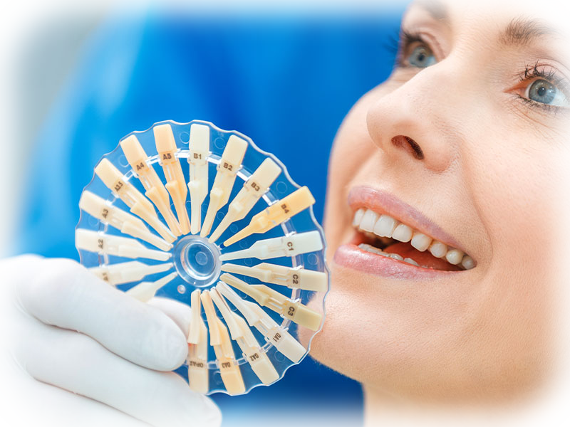 Close-up cosmetic smile evaluation at Cornwall Dental Arts