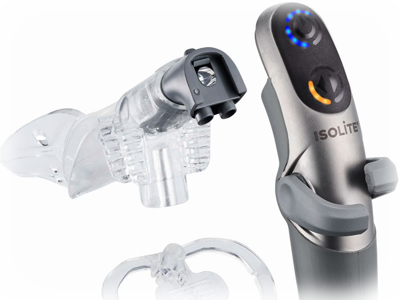 Isolite isolation system for improved visibility and comfort