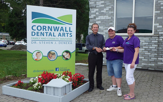 Ice Bucket Challenge at Cornwall Dental Arts